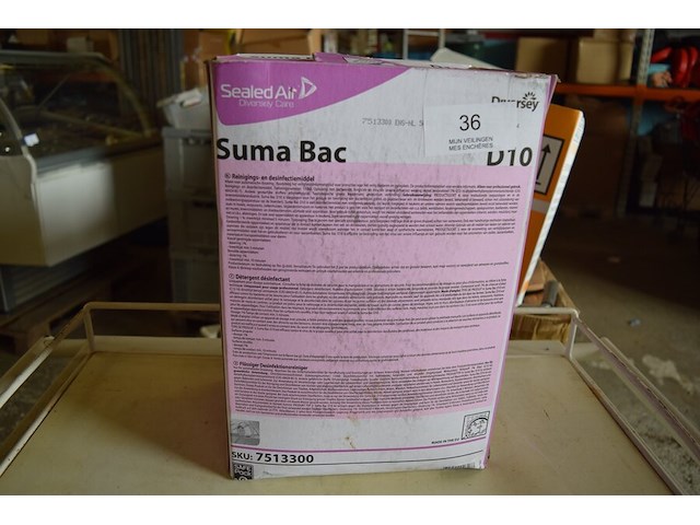 Reinigings- en desinfecteermiddel suma bac 10l - afbeelding 1 van  3