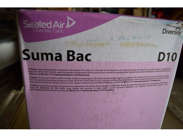 Reinigings- en desinfecteermiddel suma bac 10l - afbeelding 3 van  3