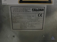 Reinluftafzuiger felder rl 200, bouwjaar 2017, 400 v, 4 kw, 3 fasen, inclusief afzuigslang en opvangzakken. werking niet gekend, serienummer 31.04.007.17, 4000 m³/u, 380 kg - afbeelding 1 van  3