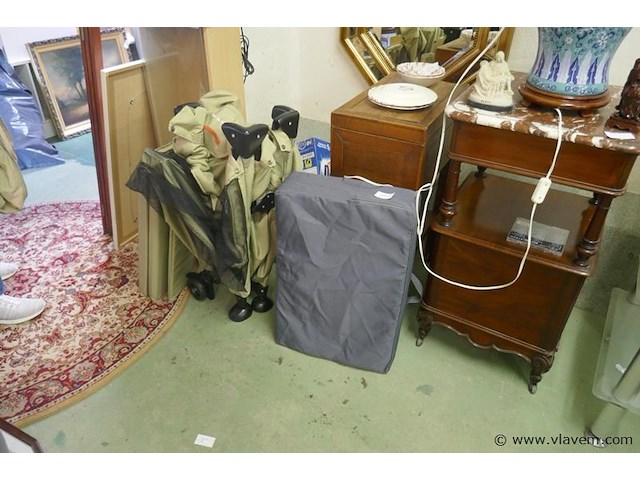 Reisbed met matras - afbeelding 1 van  2