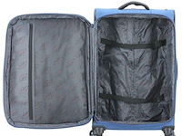 Reiskoffer - lee cooper - 33503 - zwart - 900d polyester - 55 x 35 x 20 cm. - afbeelding 8 van  8