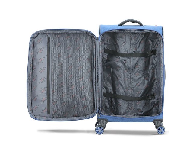 Reiskoffer - lee cooper - 33503 - zwart - 900d polyester - 66 x 41 x 24 cm. - afbeelding 8 van  8