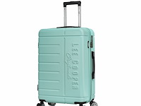 Reiskoffer - lee cooper - blauw - afm. 77 x 48 x 30 cm. - afbeelding 1 van  4