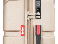 Reiskoffer - lee cooper - flag - handbagage - 55 x 37 x 21 cm. - champagne - afbeelding 4 van  6