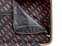 Reiskoffer - lee cooper - flag - handbagage - 55 x 37 x 21 cm. - champagne - afbeelding 6 van  6