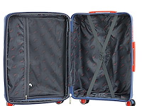 Reiskoffer - lee cooper - groen - 33403 - 77x 51 x 30/35 cm. - dubbele rits - afbeelding 5 van  6