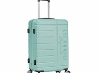 Reiskoffer - lee cooper - groen - afm. 77 x 48 x 30 cm. - afbeelding 2 van  4