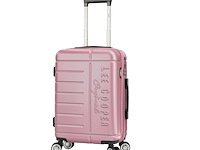 Reiskoffer - lee cooper - handbagage - 55 x 37 x 21 cm. - rose - afbeelding 2 van  5