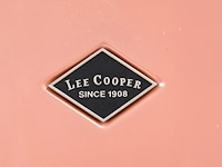 Reiskoffer - lee cooper - handbagage - polycarbonaat - roze - 55x37x20 cm. - afbeelding 5 van  7