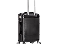 Reiskoffer - lee cooper - handbagage - polycarbonaat - zwart - 55x37x20 cm. - afbeelding 2 van  6