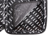Reiskoffer - lee cooper - handbagage - polycarbonaat - zwart - 55x37x20 cm. - afbeelding 6 van  6