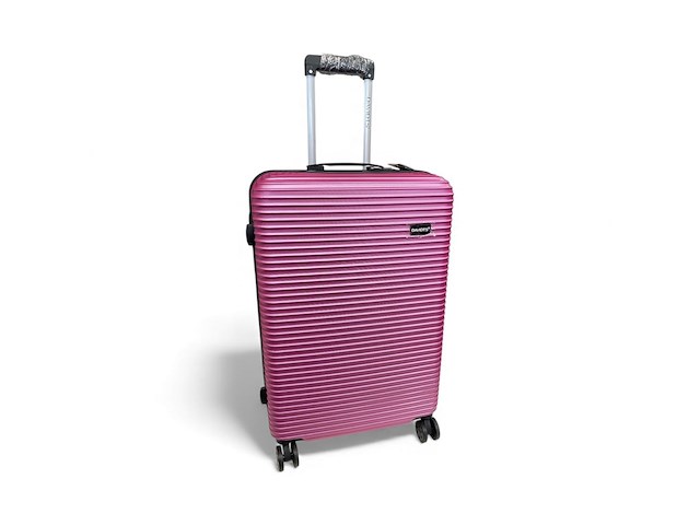 Reiskoffer davidts - 73 x 44 x 27 cm. - roze - afbeelding 1 van  5