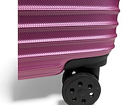 Reiskoffer davidts - 73 x 44 x 27 cm. - roze - afbeelding 3 van  5