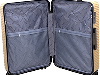 Reiskoffer davidts - 73 x 44 x 27 cm. - roze - afbeelding 5 van  5