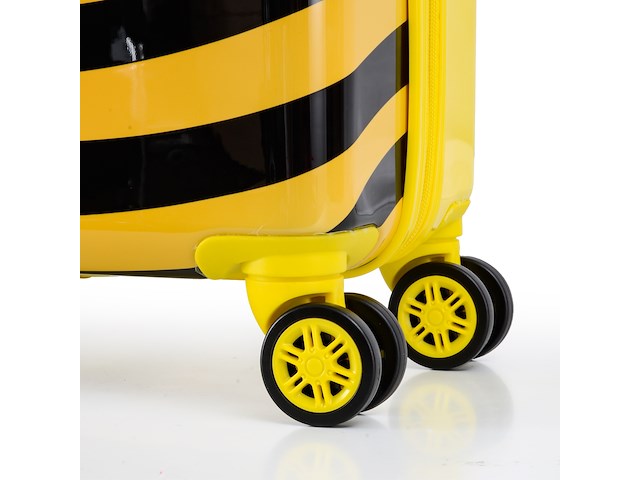 Reiskoffer kids - handbagage - geel - afbeelding 5 van  7