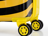 Reiskoffer kids - handbagage - geel - afbeelding 5 van  7