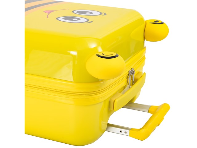 Reiskoffer kids - handbagage - geel - afbeelding 7 van  7