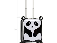 Reiskoffer kids - handbagage - panda-print - afbeelding 2 van  4