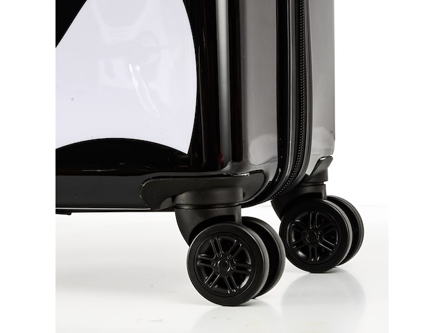 Reiskoffer kids - handbagage - panda-print - afbeelding 4 van  4