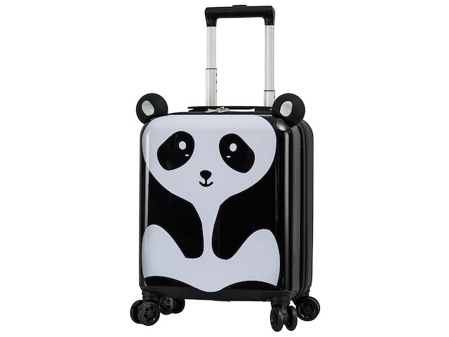 Reiskoffer kids - handbagage - panda-print - afbeelding 1 van  4