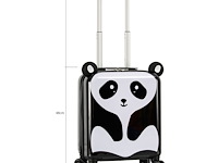 Reiskoffer kids - handbagage - panda-print - afbeelding 2 van  4