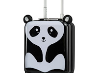 Reiskoffer kids - handbagage - panda-print - afbeelding 1 van  4