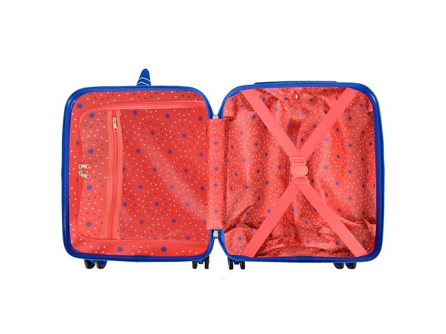 Reiskoffer kids - handbagage - shark-print - afbeelding 5 van  5