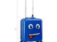 Reiskoffer kids - handbagage - shark-print - afbeelding 2 van  5