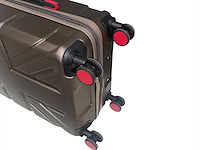 Reiskoffer lee cooper - 67 x 42 x 26 cm. - bruin - afbeelding 3 van  4