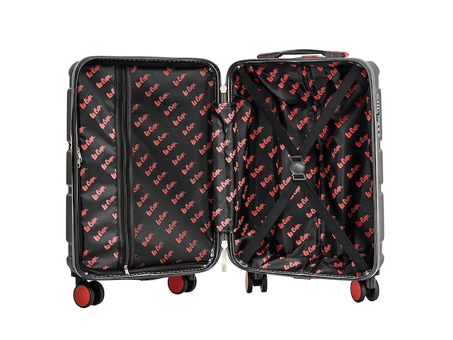 Reiskoffer lee cooper - 67 x 42 x 26 cm. - bruin - afbeelding 4 van  4