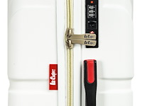 Reiskoffer lee cooper - 67 x 42 x 26 cm. - wit - afbeelding 4 van  8