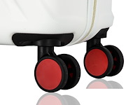 Reiskoffer lee cooper - 67 x 42 x 26 cm. - wit - afbeelding 6 van  8