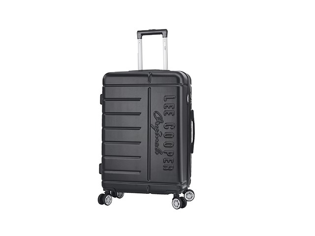 Reiskoffer lee cooper - 67 x 42 x 26 cm. - zwart - afbeelding 1 van  4