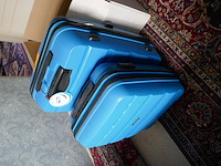 Reiskoffers + vintage & antieke popjes - afbeelding 2 van  3