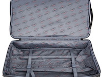 Reistas - lee cooper - lc41670 - zwart - 70 x 39 x 36 cm. - 900d polyester - afbeelding 6 van  8