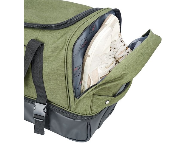 Reistas - lee cooper - lc41670 - zwart - 70 x 39 x 36 cm. - 900d polyester - afbeelding 8 van  8