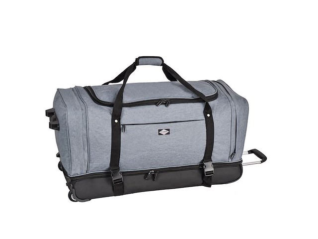 Reistas - lee cooper - lc41680 - grijs - 80 x 42 x 39 cm. - 900d polyester - afbeelding 1 van  12