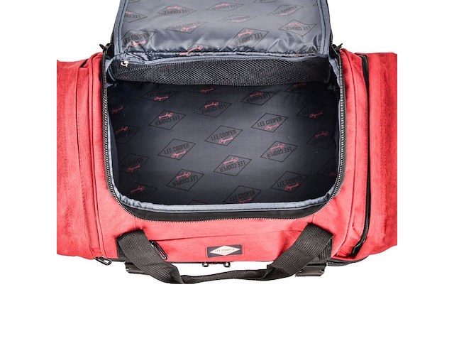 Reistas - lee cooper - lc41680 - grijs - 80 x 42 x 39 cm. - 900d polyester - afbeelding 10 van  12