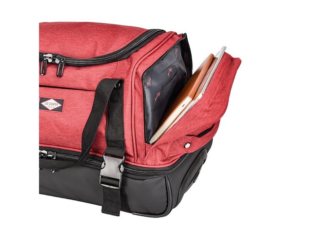 Reistas - lee cooper - lc41680 - grijs - 80 x 42 x 39 cm. - 900d polyester - afbeelding 12 van  12