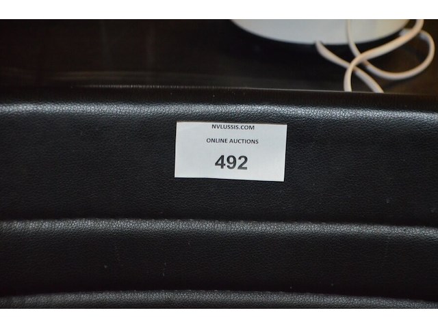 Reistrolley grijs, droogrek, kledingrek, stoel zwart similederen zit en rug - afbeelding 3 van  6