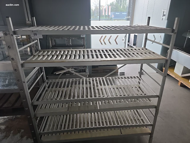 Rek in aluminium en pvc leggers nn - afbeelding 2 van  4