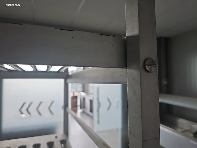 Rek in aluminium en pvc leggers nn - afbeelding 4 van  4