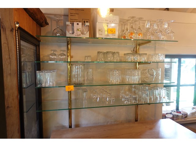 Rek in glas - afbeelding 1 van  3