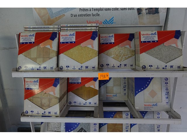 Rek + inhoud lijmtegels - afbeelding 2 van  3