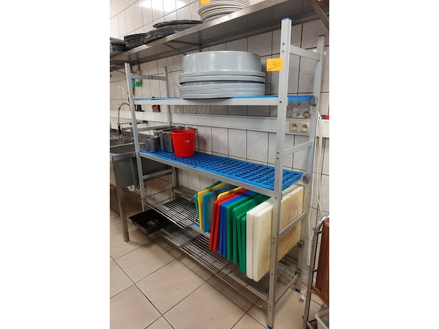 Rek + inhoud - afbeelding 1 van  5