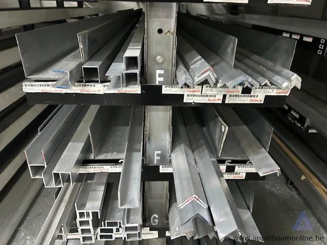 Rek inhoudende aluminium profielen - afbeelding 4 van  4