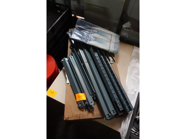 Rek l. 90 x h. 180 x d. 45 cm - afbeelding 1 van  2