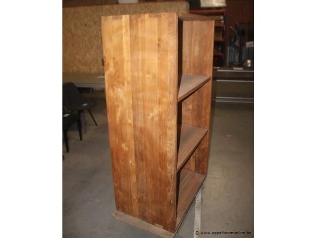 Rek massief teak - afbeelding 2 van  2