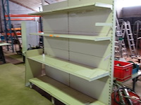 Rek met 4 schappen l. 2,00 x h. 2,20 x b. 0,45 - afbeelding 1 van  2