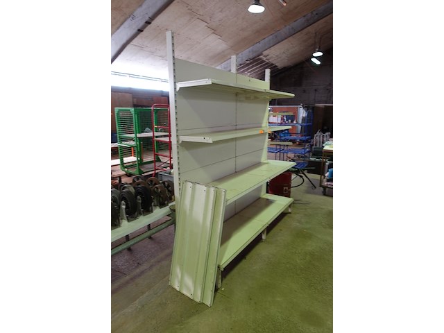 Rek met 4 schappen l. 2,00 x h. 2,20 x b. 0,45 - afbeelding 2 van  2